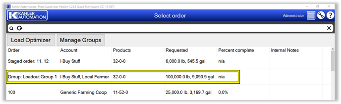 Load Optimizer Loadout Group Highlight