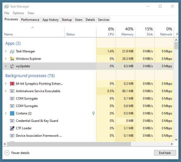 wyupdate-process-in-task-manager